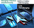 Portable Charger 10000 mAh Power Bank Mini LED Mirror Display Screen Excellent Touch Slim Portable Phone Charger for iPhone 15/14/13/Pro Samsung G...
