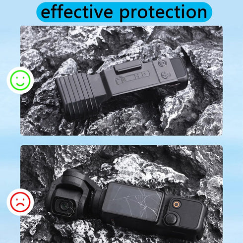 Protective Case Cover for DJI Osmo Pocket 3 Gimbal Camera Accessories,Lens Guard Cap screen Protector Cover Quick Release for Osmo Pocket 3...