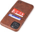 Dockem Wallet Case for iPhone 11 Pro Max: Built-in Metal Plate for Magnetic Mounting & 2 Credit Card Holder Slots (6.5" Exec M2, Synthetic Leather...