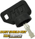 HD Switch Starter Ignition Key Switch fits John Deere D100 D105 D110 D120 D125 D130 D140 D150 D155 D160 D170 E100 E110 E120 E130 E140 E150 E160 E1...