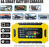 12V 6-Amp Car Battery Trickle Charger,Smart Portable Float Charger for Car, Motorcycle, Lawn Mower - Maintains SLA, AGM, Gel Cell, and Wet Lead Ac...