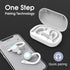 APEKX True Wireless Earphones with Charging Case IPX 7 Waterproof Over Ear Bluetooth Headphones Built-in Mic Deep Bass Headset for Sport Running -...