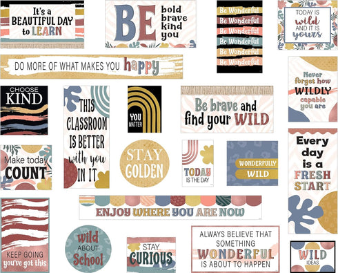 Teacher Created Resources Wonderfully Wild Mini Bulletin Board...