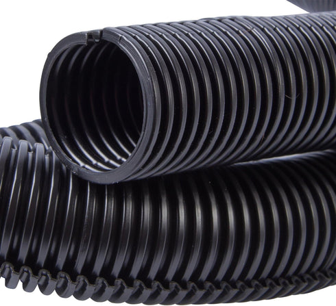 Gardner Bender FLX-3406B Split Flexible Tubing, ¾ x 6', Corrugated Wire Loom, Black...