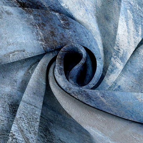 Blue Grey Kitchen Valances for Windows Navy Blue Kitchen Curtain Valance Abstract Art Window Treatment Valances for Living Room Bedroom Bathroom D...