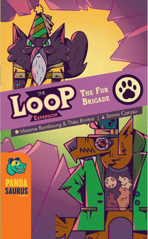 The Loop The Fur Brigade Card Game Expansion | Sci-Fi Strategy Game | Cooperative Game for Adults and Kids | Ages 12+ | 1-4 Players | Avg. Playtim...