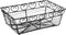 Winco Rectangular Wire Fruit Basket, 9-Inch x 5-7/8-Inch x 3-Inch, Black, Medium...