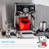 Dreamfarm Grindenstèin Sturdy, Compact, Modern Space-Saving Espresso Coffee Grind Knock Box - Black...