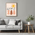 Posterizer 1 pcs-Mid-century modern Busts and Sunshine Print-Abstract & Modern Art-Retro Art- Gift for Men Women Entrepreneur Teens- Bathroom, res...