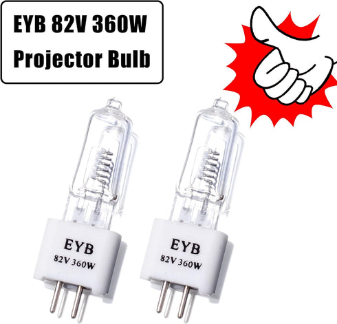 Wadoy EYB 82V 360W Projector Bulb RSE-57 Compatible with Apollo 15000 15002 15009 A1004 A1005 AL1004 AL1005 Overhead Projector Bi-Pin Based Stage ...