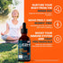 E2H Liquid Turmeric Curcumin for Better Absortion - Natural Joint Support - Turmeric Root Extract with Black Pepper Seed - Boost Your Health - Veg...