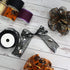 MEEDEE Halloween Ribbon - 6 Rolls, 36 Yards, Wired, Purple, Orange, Black, Skull Pattern...