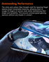 Gaming Finger Sleeves,100% Visible Silver Fibers,Just Right Pressure/Breathable/Sweatproof,Gaming Gloves for PUBG Mobile/Knives Out/Call of Duty M...