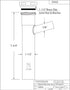 Westbrass Slip-Joint Wye with 7/8 in. Branch Unfinished Brass 1-1/2 x 1-1/2 in...