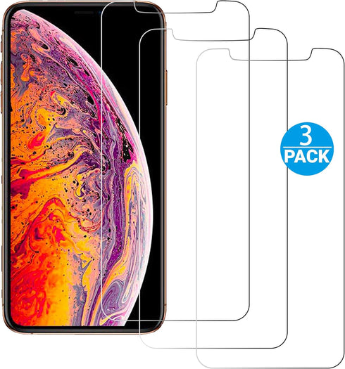Ailun for Apple iPhone 11 Pro/iPhone Xs/iPhone X Screen Protector,3 Pack, 5.8 Inch Display, Tempered Glass 2.5D Edge Work Most Case [NOT for iPhon...