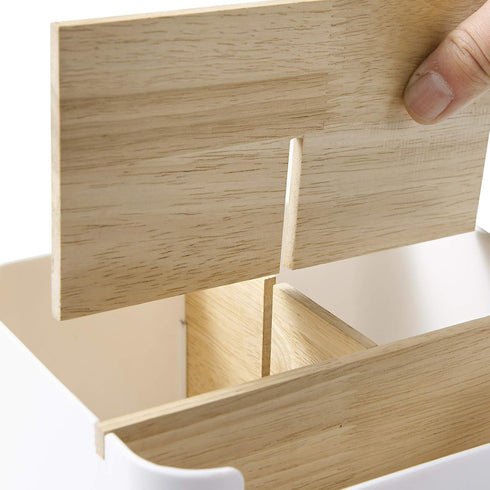 Desk Organizer, Pen & Pencil Holder - Desktop Caddy with 5 Compartments - Multi-Functional Table Storage Box for Home and Office with Adjustable W...