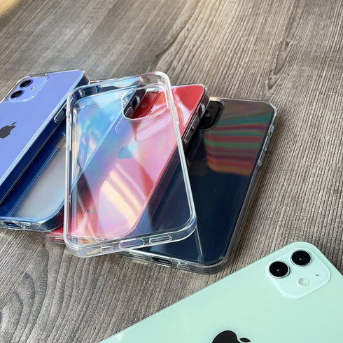 Compatible with iPhone 12 Case & 12 Pro Case Clear Soft Transparent Shockproof Protective Slim Thin Bumper Phone Cover for 12 and 12 Pro - 6.1 inc...