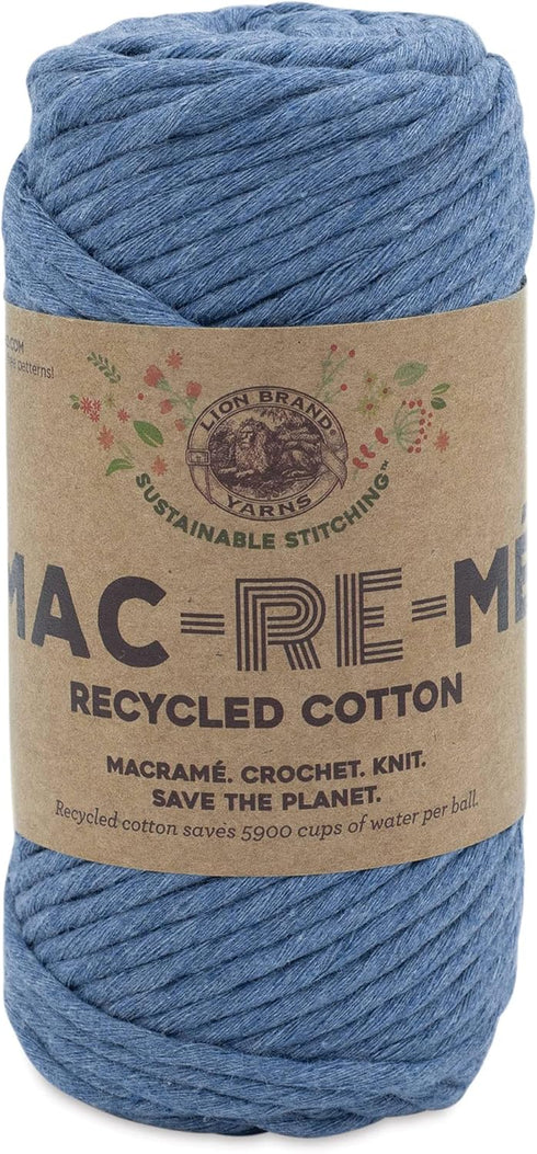 Lion Brand Yarn Mac-Re-Me Yarn, Mallard......