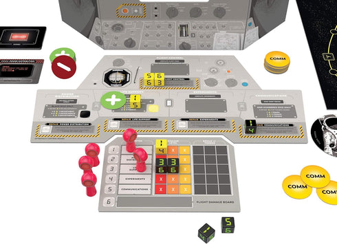 Buffalo Games - Apollo Games (NASA) - Long Play Strategy Game - Great for Game Night - Space Mission...