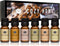 P&J Trading Cozy Home Set of 6 Fragrance Oils - Brown Sugar, Apple Pie, Coffee Cake, Café Mocha, Leather, Hot Chocolate Scented Oils for Candle Sc...
