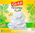 Glad Trash Bags, ForceFlex Tall Kitchen Drawstring Garbage Bags,13 Gal, Gain Original with Febreze, 80 Ct...