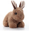 The Petting Zoo Rabbit Stuffed Animal Plushie, Gifts for Kids, Wild Onez Babiez Wildlife Animals, Brown Bunny Plush Toy 6 inches...