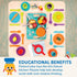 Battat – Toy Kitchen Set – 71Pc Pretend Cooking Accessories – 4 Table Settings & Cutlery – Dishwasher Safe & Worry-Free – 2 Years + – Deluxe Kitch...