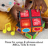 Fisher-Price Baby Learning Toy Laugh & Learn Puppy’s Activity Cube with Lights Music & Fine Motor Activities for Ages 9+ Months...