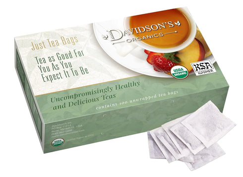 Davidson's Organics, Ayurvedic Infusions, Sleep, 100-count Unwrapped Tea Bags...