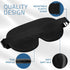 100% Silk Sleep Mask for A Full Night's Sleep | Comfortable & Super Soft Eye Mask with Adjustable Strap | Works with Every Nap Position | Best Sle...