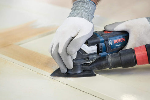 Bosch OSM450CR2 StarlockMax® Oscillating Multi-Tool Carbide 20 Grit Delta Sanding Pad...