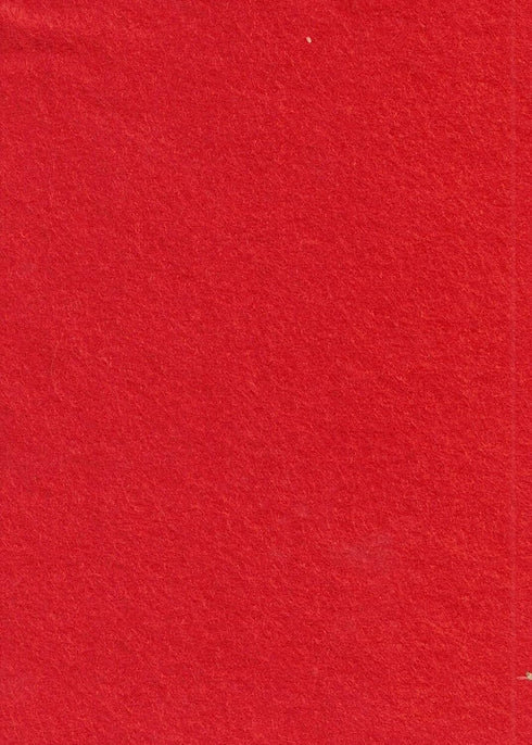 Kiss Me Darling Red - Wool Felt Oversized Sheet - 20% Wool Blend - 1 12x18 inch Sheet...