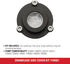 Simpson Cleaning 7105921 Replacement Crankcase Side Cover Kit for Pressure Washer Pumps, Black...