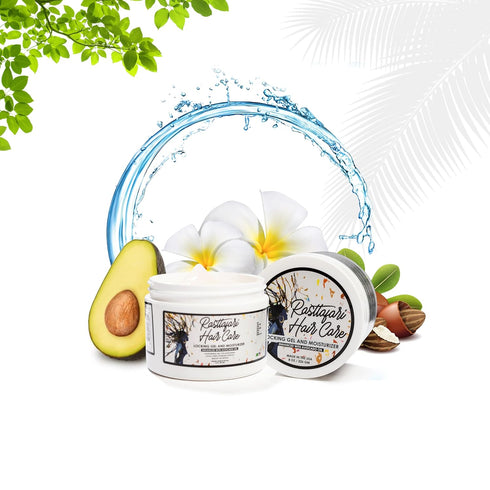 Rastta Locs Locking Gel and Moisturizer with Avocado Oil for Dreadlocks, retwist, braids, styling and edges. *NO RESIDUE, FLAKING, WAX, SILICONE, ...
