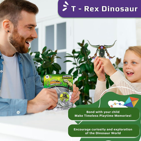 Forest & Twelfth Dinosaur Animal Toy – Transforming Action Figure – Changes from a Detailed Animal Toy to a Unique Robot Toy in Seconds – Great Gi...