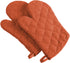 DII Basic Terry Collection 100% Cotton Quilted, Oven Mitt, Spice, 2 Piece...
