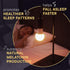 Harth - Sleep-Shift Sleep Ready Light, 7 watt Dimmable LED Amber Bulb. Supports Healthy Sleep Patterns with Ambient Low Blue Night Light, Pack of ...