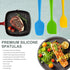 Silicone Spatulas, 3-Piece Set, Heat Resistant Non-Stick Spatula Rubber Scraper Spatulas Spoon, Silicone Kitchen Utensils, Baking Utensils Scraper...