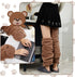 Over Knee Fuzzy Socks Thigh High Stockings Long Soft Leg Warmers for Women Winter Cozy Home Sleeping, 1 Pair...