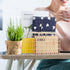 Desktop Mail Organizer File Organizer Metal Wire Mail Sorter Letter Organizer Magazine Rack for Letters, Mails, Books, Postcards, Brochures, Mail ...
