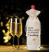 Wine Bag Wedding Gift for Mr and Mrs - Engagement Gift J14...