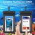 Floating Waterproof Phone Pouch, 2Pack IP68 Waterproof Phone Dry Bag Case with Zip Lock Seal for iPhone 15 14 13 12 11 Pro Max Plus Samsung, Phone...