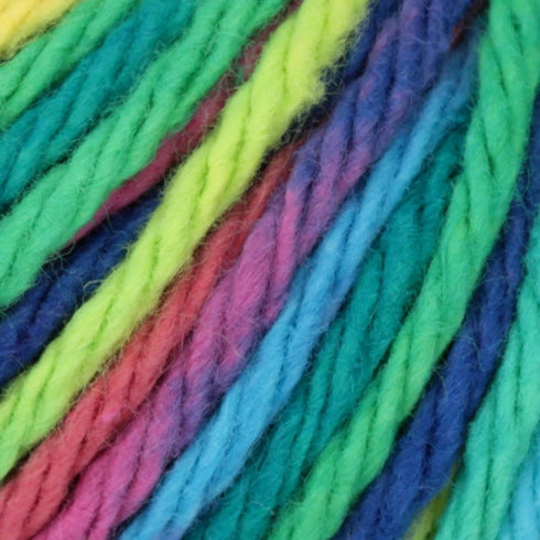 Lily Sugar'n Cream Super Size Ombres Yarn, 3 oz, Psychedelic, 1 Ball...