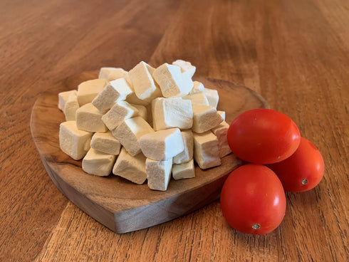 Premium Freeze-Dried Tofu for Dog Treat/All Natural, Plant Based Protein, Gluten Free, Low Calories, High in Protein, Stomach Friendly, Vegan Trea...