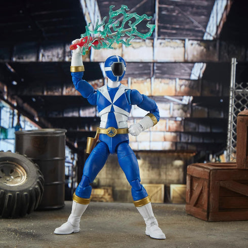Power Rangers Lightning Collection Lightspeed Rescue Blue Ranger 6-Inch Premium Collectible Action Figure Toy with Accessories, Kids Ages 4 and Up...