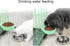 2 Pack Green Crate Dog Bowl, Stainless Steel & Plastic Bowl, Hanging Food & Water Feeder, 5 inch Diameter, 150g Capacity...