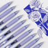 WRITECH Fine Point Gel Pens: Retractable 0.7mm Blue-Ink Color Pen for Journaling Smooth Writing Fine Point Tip Quick-dry Ink No Bleed Set 10ct...