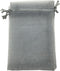 100PCS 6x9 Inches Organza Drawstring Pouches Jewelry Party Wedding Favor Gift Bags (6x9, Gray)...
