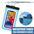 Cruise Lanyards Large Waterproof Cell Phone Pouch Dry Case w/Touch Screen - Screen Size up to 6.5” - for iPhone 15 14 13 12 11 Pro Max XS Plus, Sa...