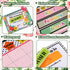 114 Pcs Boho Tropical Calendar Bulletin Board Set Monthly Calendar with Numbers Pineapple Flamingo Flower Seasons Weather Cutout Days of The Week ...